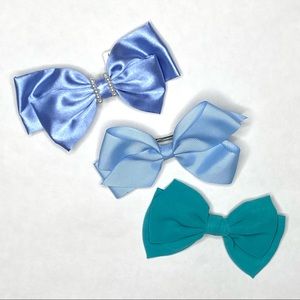 Large Hair Bow Clip Bindle